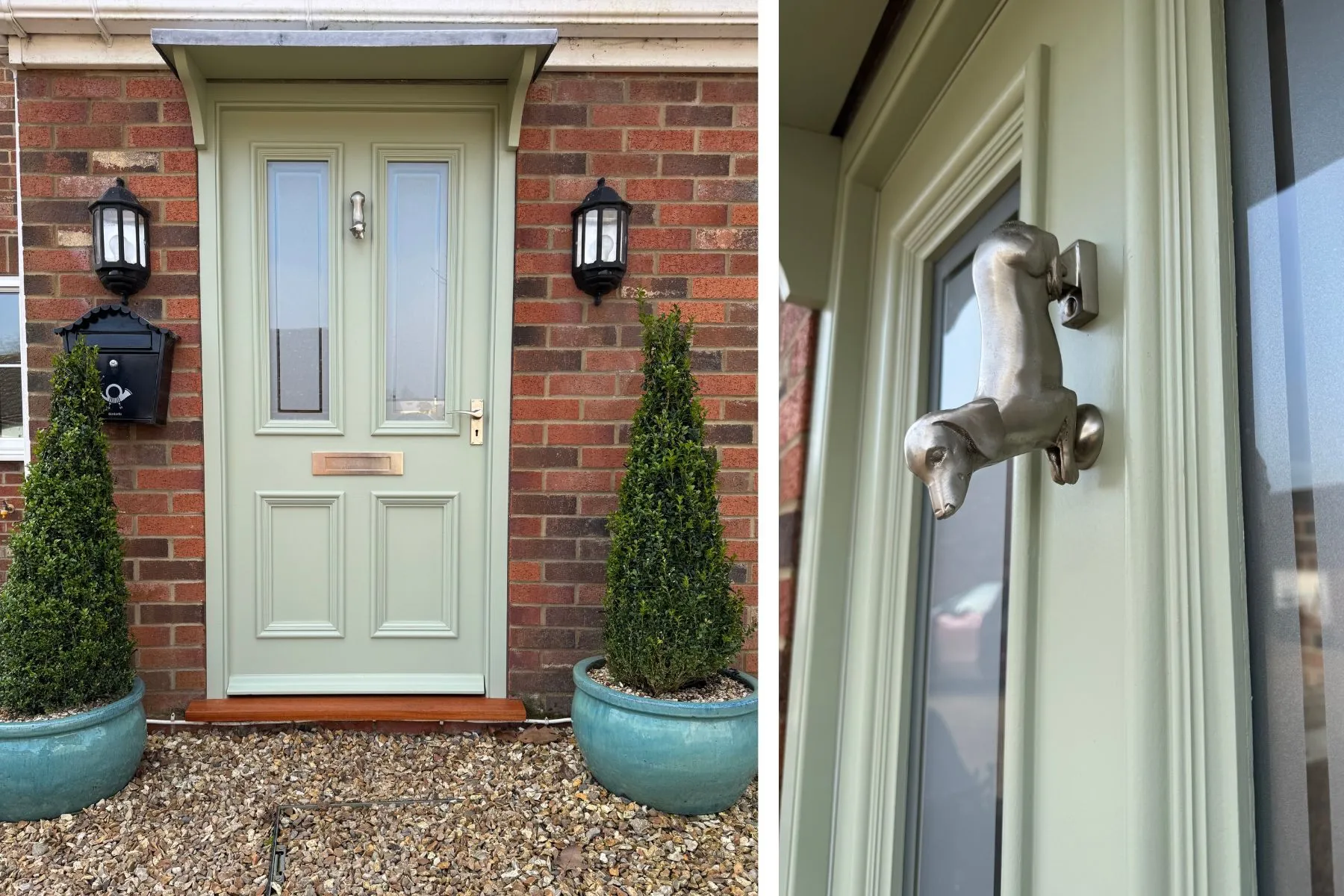 Farmhouse exterior door