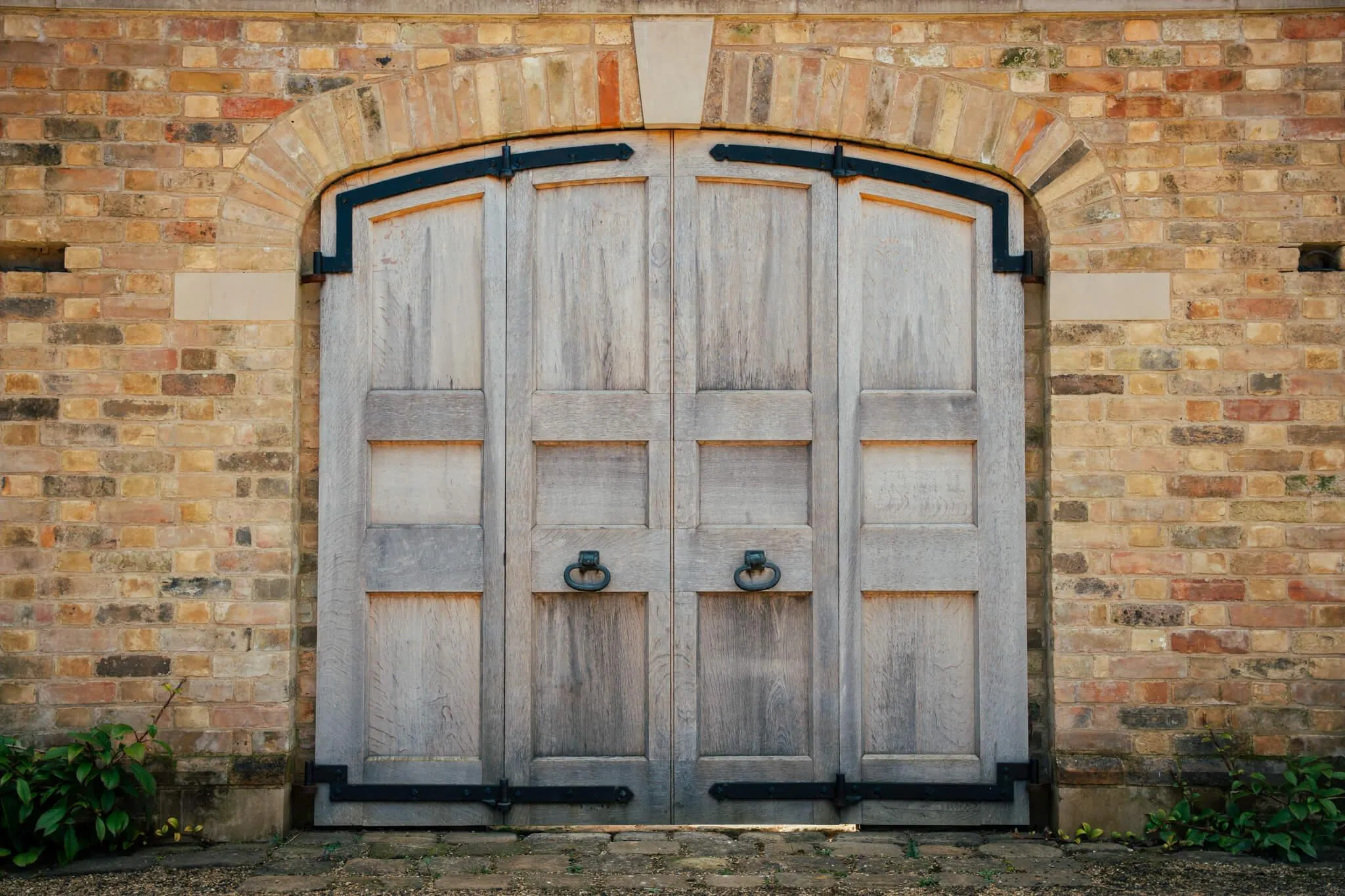 Heavy duty double garden gates made bespoke by Pelham Joinery
