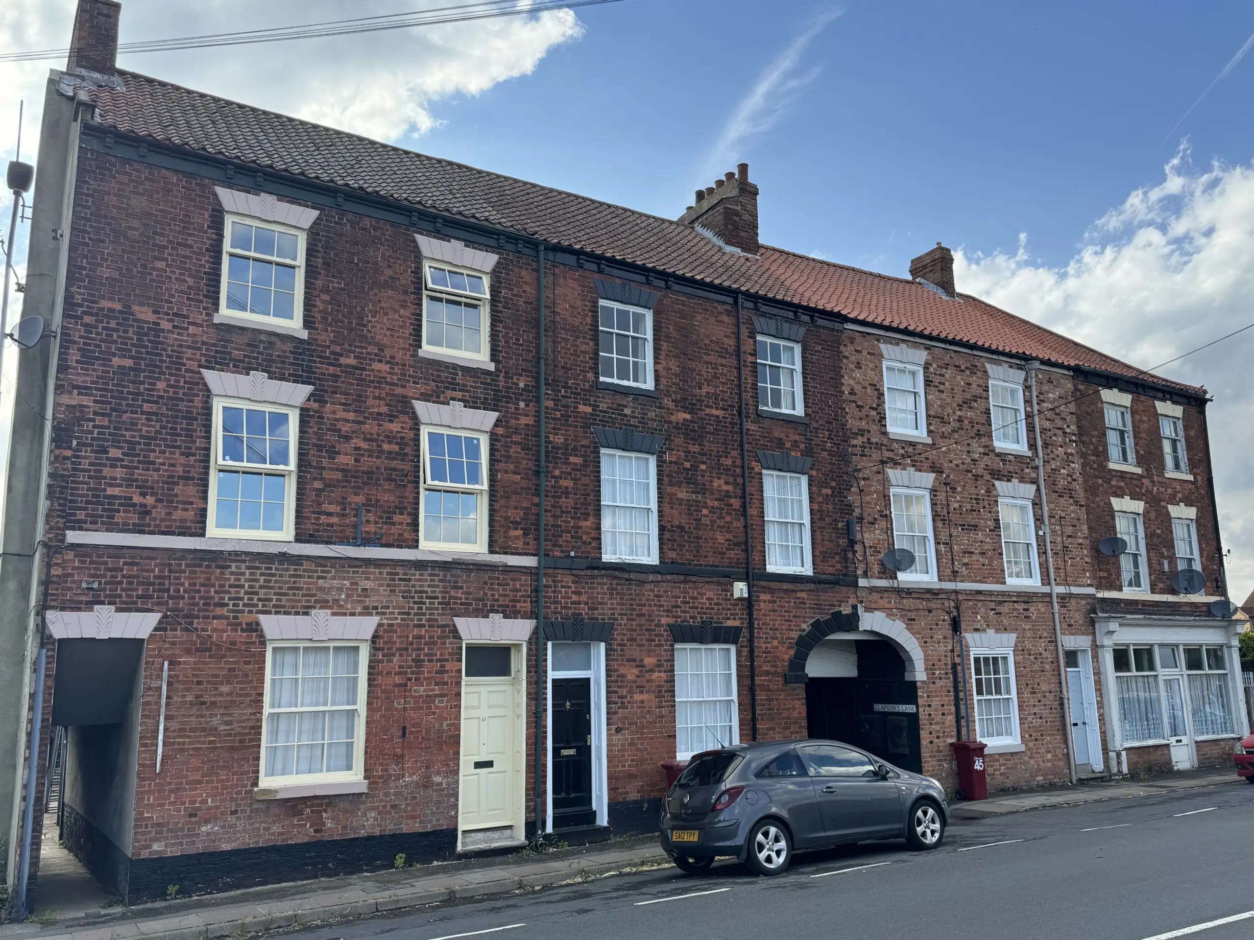 New Georgian windows in historic Barton