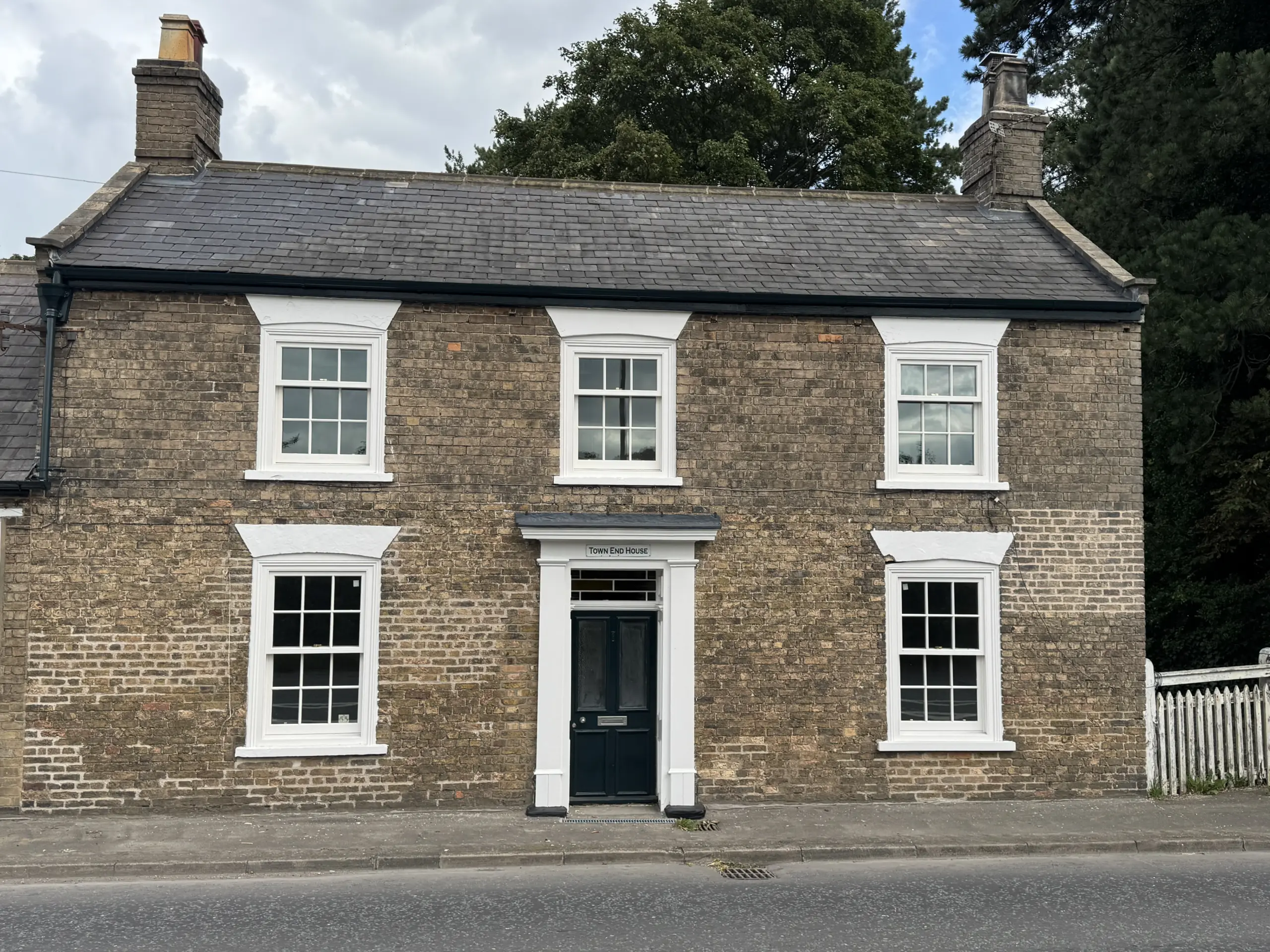 Restored windows Townend House